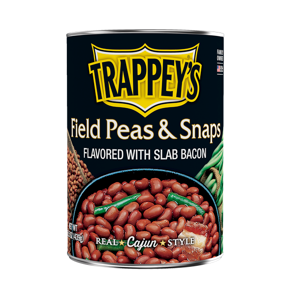 Can of Trappey's Field Peas & Snaps
