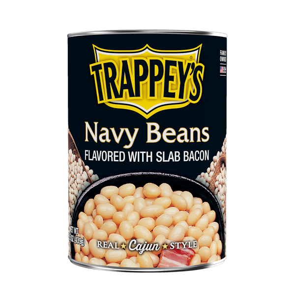 Can of Trappey's Navy Beans