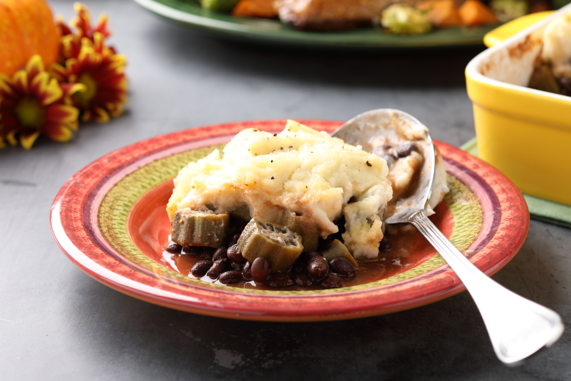 Creole Veggie Shepherd’s Pie